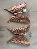 Koperen vlinder wanddecoratie, Ophalen of Verzenden, Nieuw
