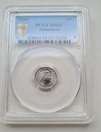 10 cent 1964 PCGS MS65 POP 2/1, Postzegels en Munten, Munten | Nederland, Ophalen of Verzenden, Koningin Juliana, 10 cent, Losse munt