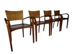 Prachtige italiaanse stoelen design Piero Lissoni Porro, Huis en Inrichting, Stoelen, Riet of Rotan, Twee, Gebruikt, Ophalen