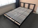 2x verschillendeIKEA Bed & lattenbodem combinaties 140 x 200, Huis en Inrichting, Slaapkamer | Bedden, Ophalen, Zwart, Tweepersoons