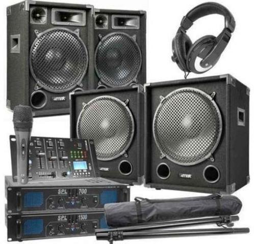 MAX 1215 dj set 2200 watt, Muziek en Instrumenten, Dj-sets en Draaitafels, Nieuw, Dj-set, Overige merken, Ophalen