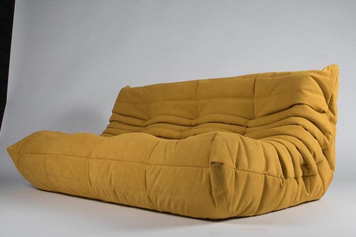 Ligne Roset Togo, Huis en Inrichting, Banken | Bankstellen, Zo goed als nieuw, Rechte bank, Driepersoons, 150 tot 200 cm, 100 tot 125 cm