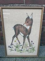 Schilderij Bambi voor Kinderkamer, Ophalen of Verzenden