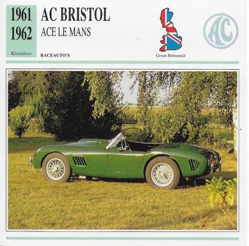 Ma644 autokaart ac bristol ace le mans (1961 - 1962 ) beschikbaar voor biedingen