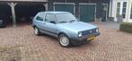 Volkswagen Golf 1.6 51KW U9 1989 Blauw, Auto's, Voorwielaandrijving, 4 cilinders, Blauw, Leder en Stof