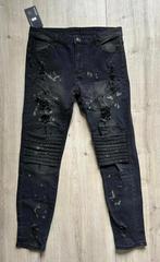 Reppunk jeans - Maat: L, Ophalen of Verzenden, Nieuw, Zwart, W33 - W34 (confectie 48/50)