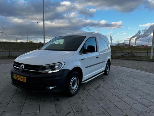 Volkswagen Caddy 2.0 TDI Bluemotion L1h1 102pk 2019 Wit, Auto's, Bestelauto's, Particulier, ABS, Airbags, Airconditioning, Alarm