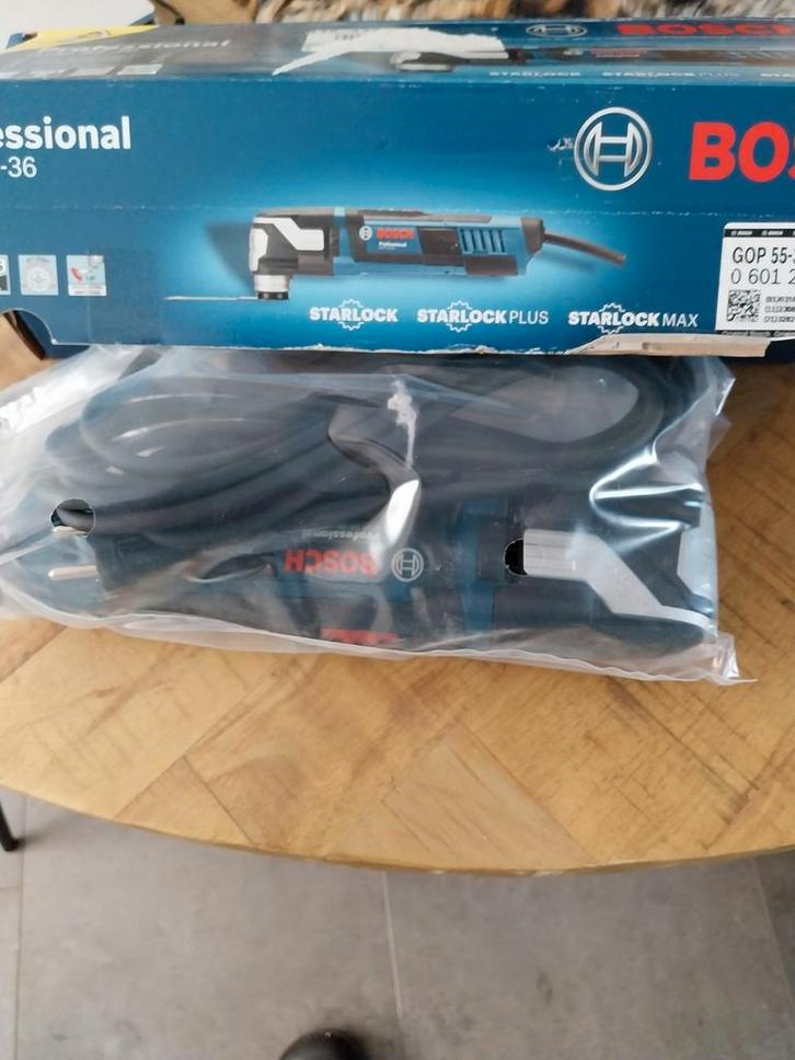 Bosch GOP 55-36 Multitool + Bouwlamp + Gereedschap, Doe-het-zelf en Verbouw, Overige Doe-het-zelf en Verbouw, Nieuw, Ophalen of Verzenden