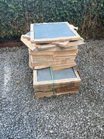 Keramische tegels - donkergrijs, Doe-het-zelf en Verbouw, Tegels, Keramiek, Ophalen of Verzenden, Zo goed als nieuw, 20 tot 40 cm