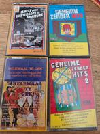 4 Cassette bandjes met geheime zender muziek, Ophalen of Verzenden