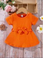 Oranje jurkje, 6-9 maanden, Kinderen en Baby's, Babykleding | Maat 68, Ophalen of Verzenden, Zo goed als nieuw