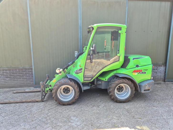 Te koop Avant 735, Zakelijke goederen, Machines en Bouw | Kranen en Graafmachines, Wiellader of Shovel, Ophalen of Verzenden