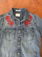 Anti Blue denim blouse maat S, Maat 38/40 (M), Anti Blue, Blauw, Ophalen of Verzenden