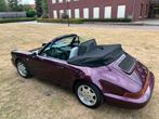 Porsche 964 C4 cabrio Amethyst zeldzaam 650 km sinds revisie, Auto's, Overige kleuren, Cabriolet, 4 stoelen, Leder
