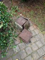 +/- 5m² rode stoeptegels  terrastegels, Tuin en Terras, Tegels en Klinkers, Ophalen, Gebruikt, Minder dan 5 m², Beton