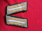 Kriegsmarine Küstenartillerie Kragenspiegel repro, Ophalen of Verzenden, Marine, Duitsland, Embleem of Badge