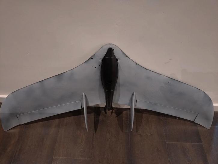 RC Delta Vliegtuig met Graupner Zender & Ontvanger, Hobby en Vrije tijd, Modelbouw | Radiografisch | Vliegtuigen, Ophalen of Verzenden