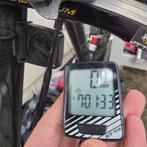 BCP-15W Fietscomputers display + 4 nieuwe batterijen, Ophalen of Verzenden, Cadanssensor, Zo goed als nieuw