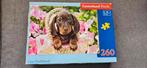 Teckel puzzel, 250 stukjes, Ophalen of Verzenden, Meer dan 50 stukjes, Zo goed als nieuw, 6 jaar of ouder