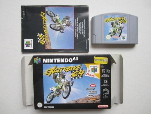 Excitebike N64 Excite Bike Nintendo 64, Spelcomputers en Games, Games | Nintendo 64, Racen en Vliegen, 1 speler, Vanaf 3 jaar