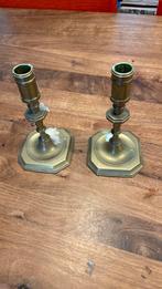 Set kandelaars, Antiek en Kunst, Antiek | Kandelaars, Ophalen of Verzenden, Koper of Brons