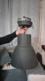 Donkergrijze Klassieke Kroonluchter, Gebruikt, Klassiek, Ophalen of Verzenden, Metaal