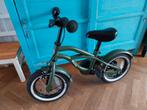 Nogan Harley Kinderfiets 12 inch Leger Groen, Ophalen, Zo goed als nieuw, Minder dan 16 inch
