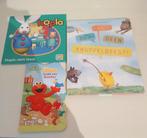3 kinderboeken Sesamstraat,hopla,ik ben geen knuffelbeest, Boeken, Kinderboeken | Jeugd | onder 10 jaar, Ophalen of Verzenden