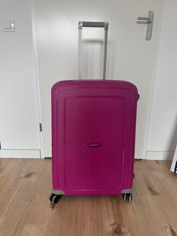 Samsonite s’cure spinner 69CM Fuchsia beschikbaar voor biedingen