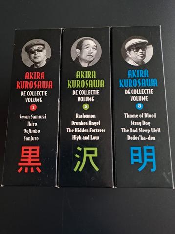 Akira Kurosawa, 3 collectie boxen. 