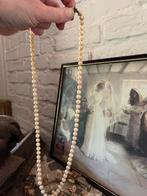 Vintage nep parel ketting - Mentha Brocante, Kunststof, Gebruikt, Overige kleuren, Ophalen of Verzenden