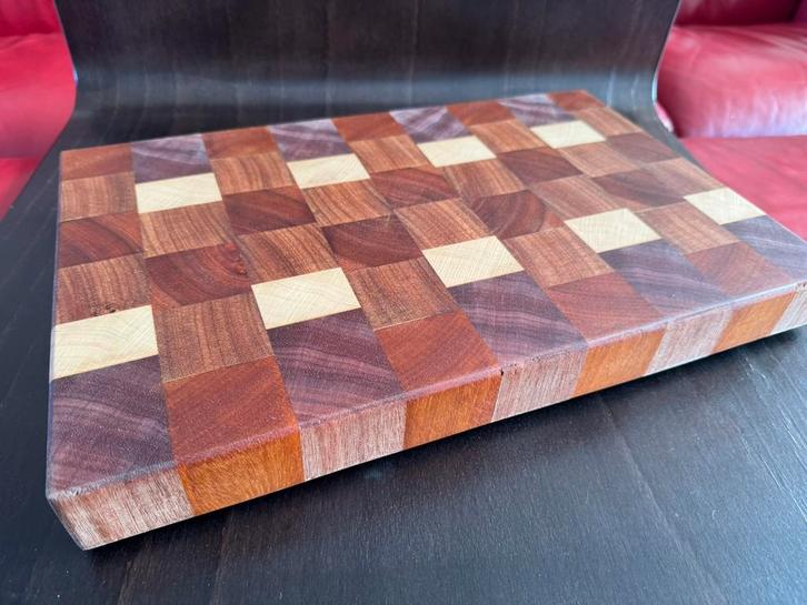 Schitterende snijplank, serveerplank van kopshout, Huis en Inrichting, Keuken | Keukenbenodigdheden, Nieuw, Ophalen of Verzenden