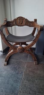 mooi antiek kasteel stoel, Antiek en Kunst, Antiek | Meubels | Stoelen en Banken, Ophalen