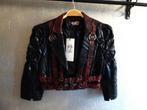 RQ-BL bolero jasje, Kleding | Dames, Jasjes, Kostuums en Pakken, Maat 38/40 (M), Red Queen's Black Legion, Zwart, Ophalen of Verzenden