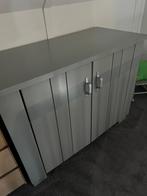 Grijze Commode met Deurtjes - Extra Opbergruimte, Ophalen, Overige materialen, Gebruikt, 50 tot 100 cm