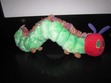 Velours rupsje nooitgenoeg 42 cm lang. beschikbaar voor biedingen