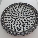 Onderzet schaal / bord mosaiek metaal 30 /, Ophalen of Verzenden, Zo goed als nieuw