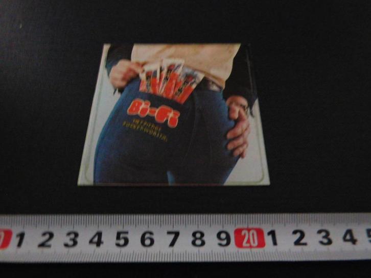 sticker Bi-Fi Het pittige Pocketworstje, Verzamelen, Stickers, Zo goed als nieuw, Ophalen