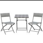outsunny bistro set, 2 zitplaatsen, Eettafel, Rotan, Nieuw