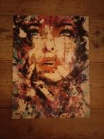 Vrouw abstract schilderij, Minder dan 50 cm, Nieuw, Ophalen of Verzenden, Schilderij