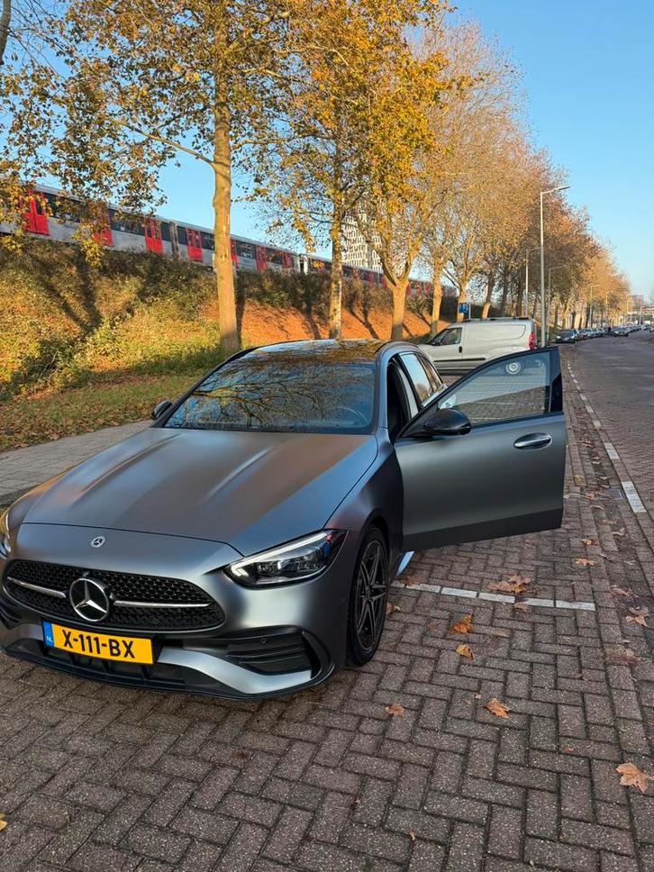 Mercedes-Benz C-Klasse C300D Grijs BTW, Auto's, Mercedes-Benz, Particulier, C-Klasse, Hybride Elektrisch/Diesel, Stationwagon
