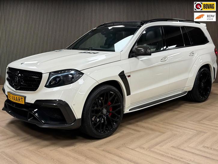 Mercedes-Benz GLS AMG 63 4MATIC BRABUS 800 AUT PANORAMADAK L, Auto's, Mercedes-Benz, Bedrijf, Te koop, GLS, 360° camera, 4x4, ABS