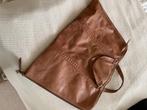 Leren  tas FAB MAN, kleur zwart en kleur cognac, Ophalen of Verzenden, Gebruikt, Zwart, Overige typen