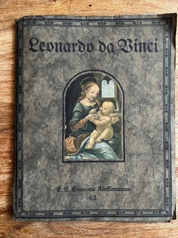 Antiek Leonardo da Vinci kunstboek beschikbaar voor biedingen
