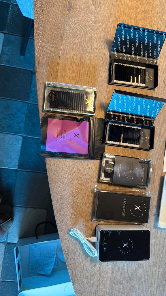 Wimperextensions spullen, NIEUW, Sieraden, Tassen en Uiterlijk, Uiterlijk | Cosmetica en Make-up, Zo goed als nieuw, Ogen, Groen