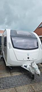 Sprite Alpine Sport 370 Caravan met mover en voortent, Caravans en Kamperen, Caravans, Mover, Rondzit, Tot en met 2, Particulier