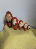 14449) Matroesjka   5 delig  hoog  15cm, Ophalen of Verzenden, Zo goed als nieuw