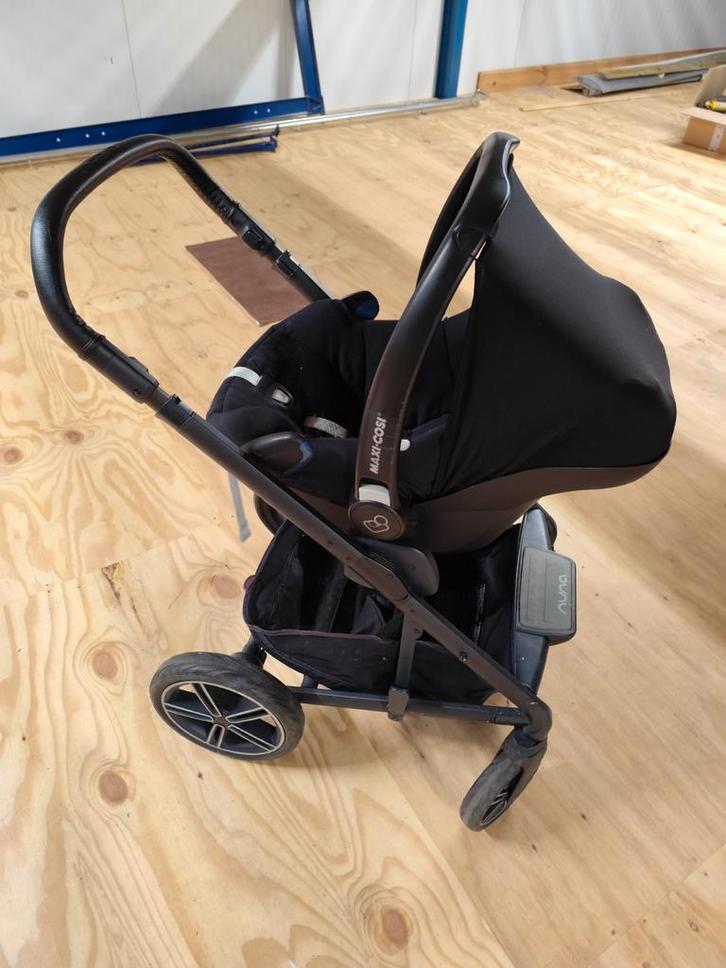 Nuna kinderwagen 3 in 1, Kinderen en Baby's, Kinderwagens en Combinaties, Gebruikt, Overige merken, Ophalen