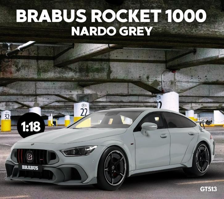 Brabus Mercedes Rocket 10 GT Spirit PROMO, Hobby en Vrije tijd, Modelauto's | 1:18, Nieuw, Auto, Overige merken, Ophalen of Verzenden