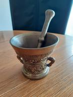 Koperen vijzel, Antiek en Kunst, Antiek | Koper en Brons, Ophalen of Verzenden